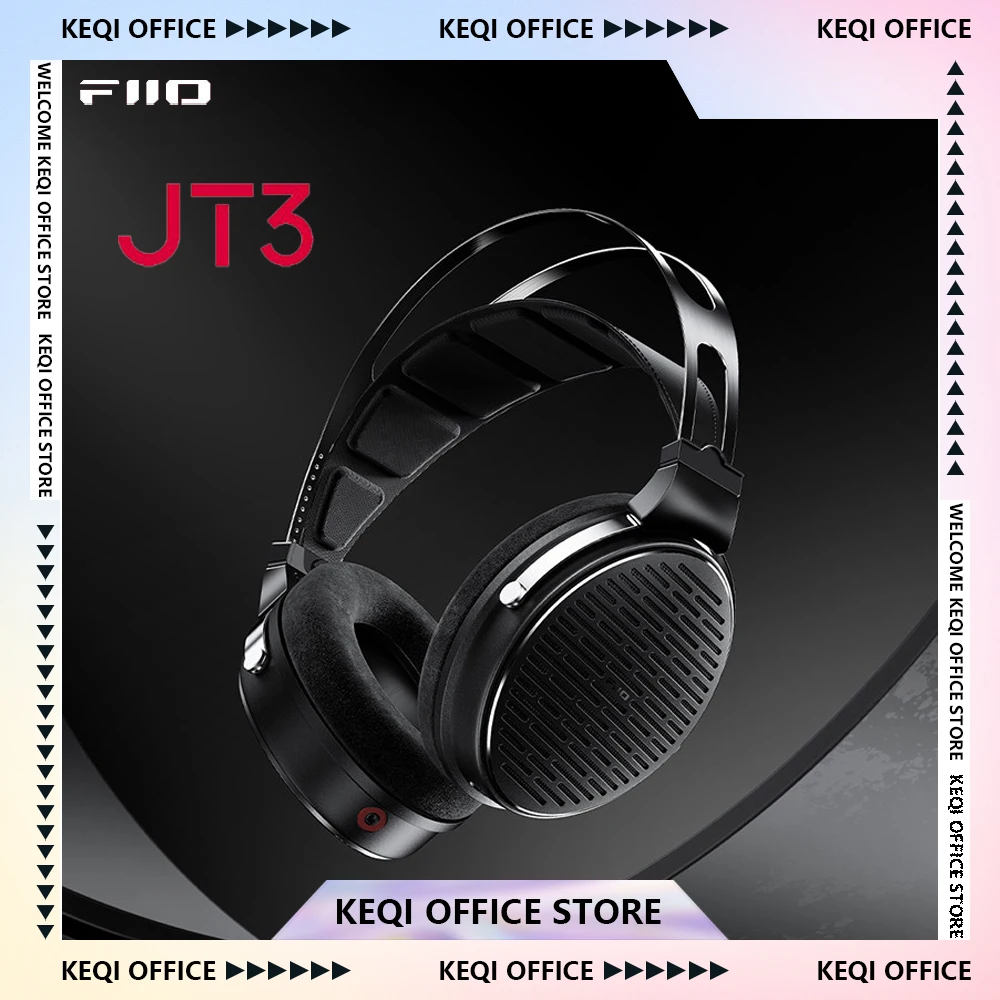 

Проводные наушники FiiO JT3 Hi-Fi с 50-мм динамическими излучателями, сменным кабелем, легкие, для геймеров, аксессуар для ПК, подарки