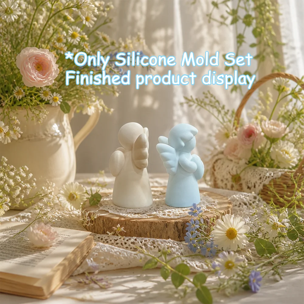 Molde de silicona 3D de 2 piez - Candle Making Design reseña y precio
