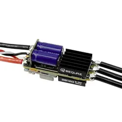 Sequre 120a 28120 Brushless Electric Speed Controller Support 128khz Pwm Frequency For Fpv Racing Drone Climbing Vehicles Rc Car