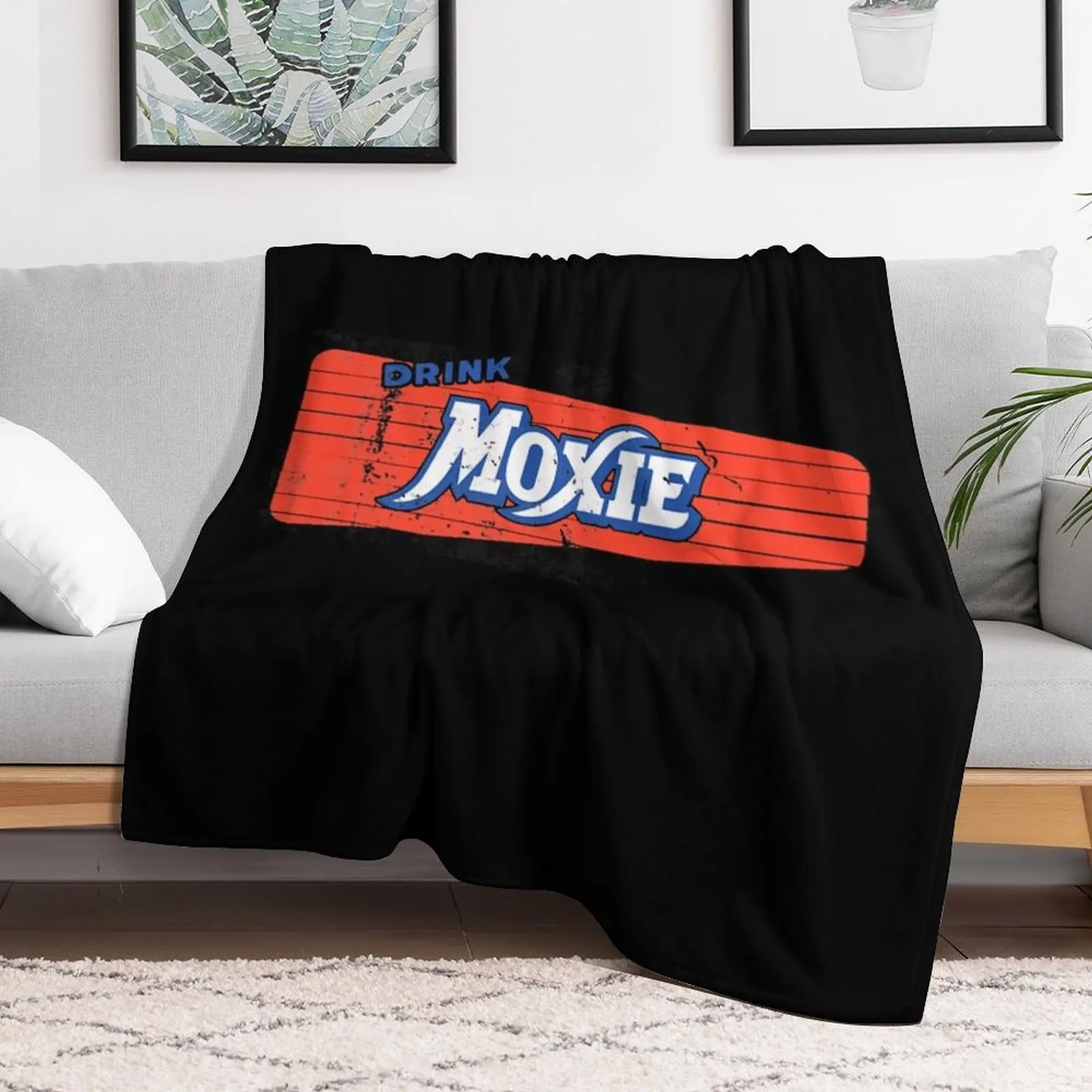 Drink Moxie Throw Blanket Summer Beddings Moving Picnic Blankets