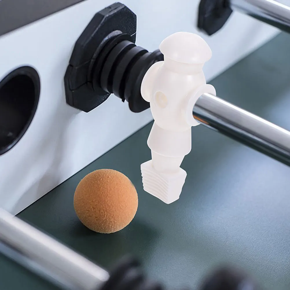 

3pcs Football Figures Abs Soccer Figurines Desk Soccer Player Figurines Replacement Foosball Players Desk Accessories