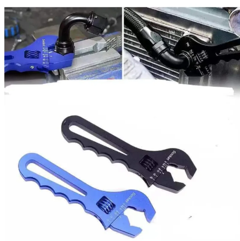 

AN YouTube connector special wrench AN aluminum alloy wrench, adjustable wrench AN movable wrench AN3-AN12