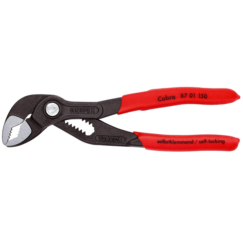 KNIPEX Cobra High-Tech Water Pump Pliers Wrench 87 01 150 and 86 03 150