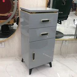 Luxury Spa Trolley Manicure Wooden Utility Storage Hair Salon Trolley Wheels Carro Peluqueria Beauty Salon Furniture MQ50SL