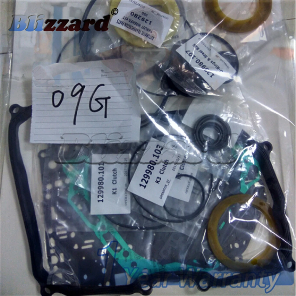1 Set 09G TF-60SN Automatic Transmission Repair Kit Automotive Parts And Accessories Seal ring kit for VW