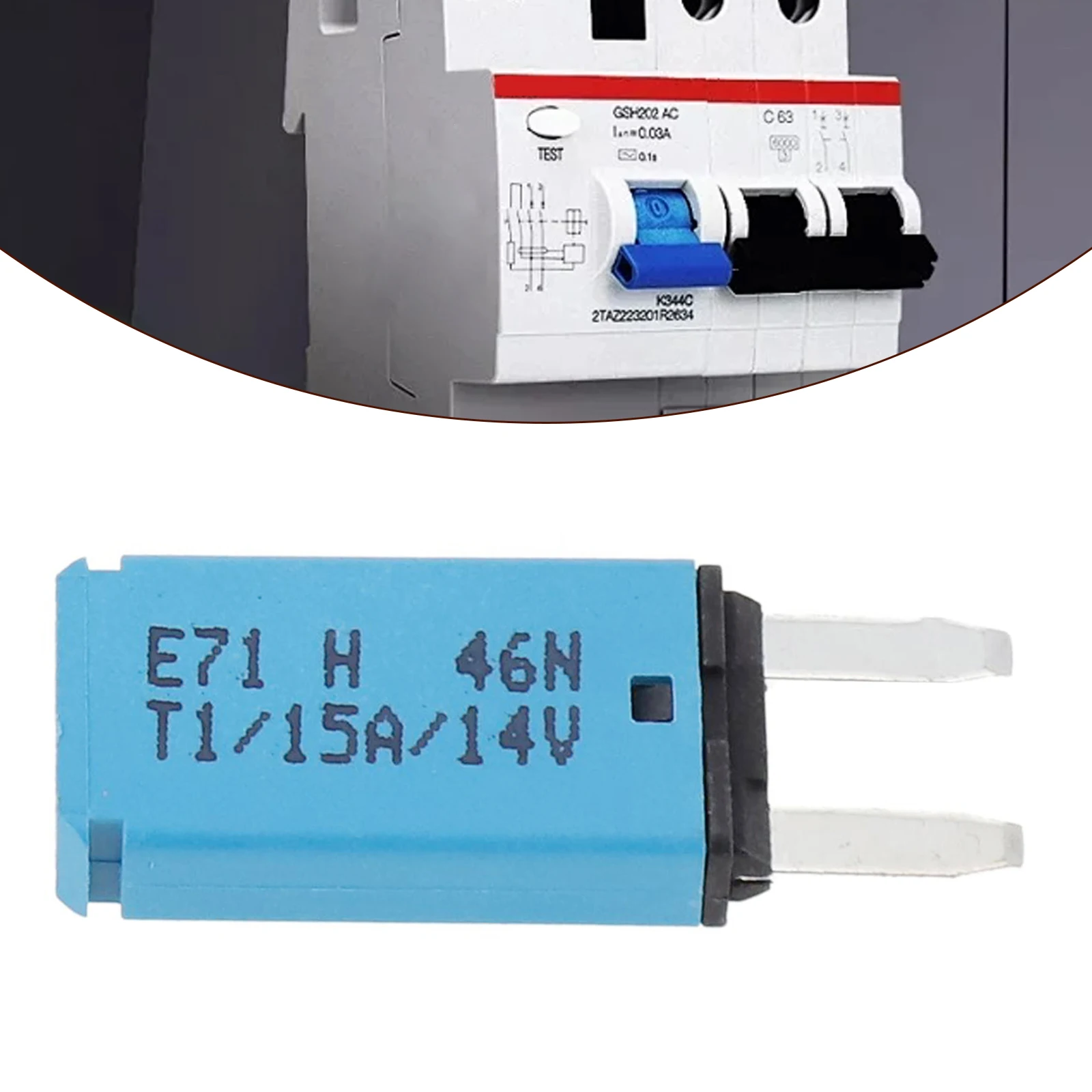 5-30A Mini Circuit Breaker Blade Fuse Automatic Resetting Car Ship 12V 24V Fuse Blade Automatic Reset Circuit Breaker Fuse