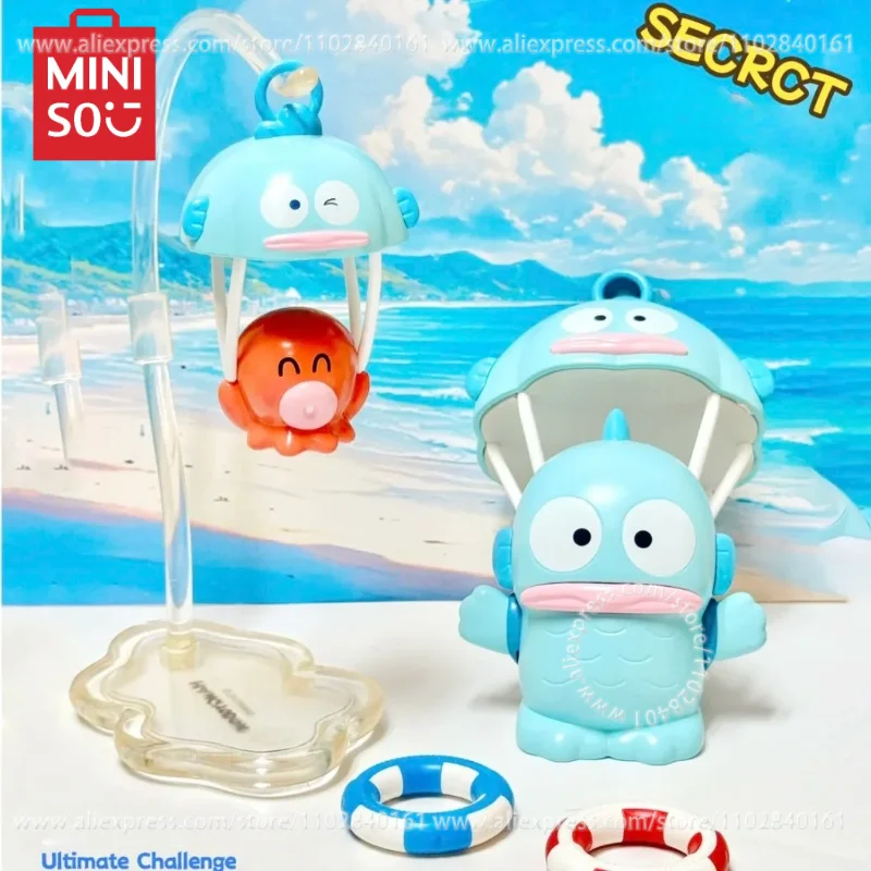 

MINISO Hangyodon Extreme Outdoor Series слепая коробка Sanrio Half Fish Man модель скейтборда украшение подарок на день рождения детская игрушка