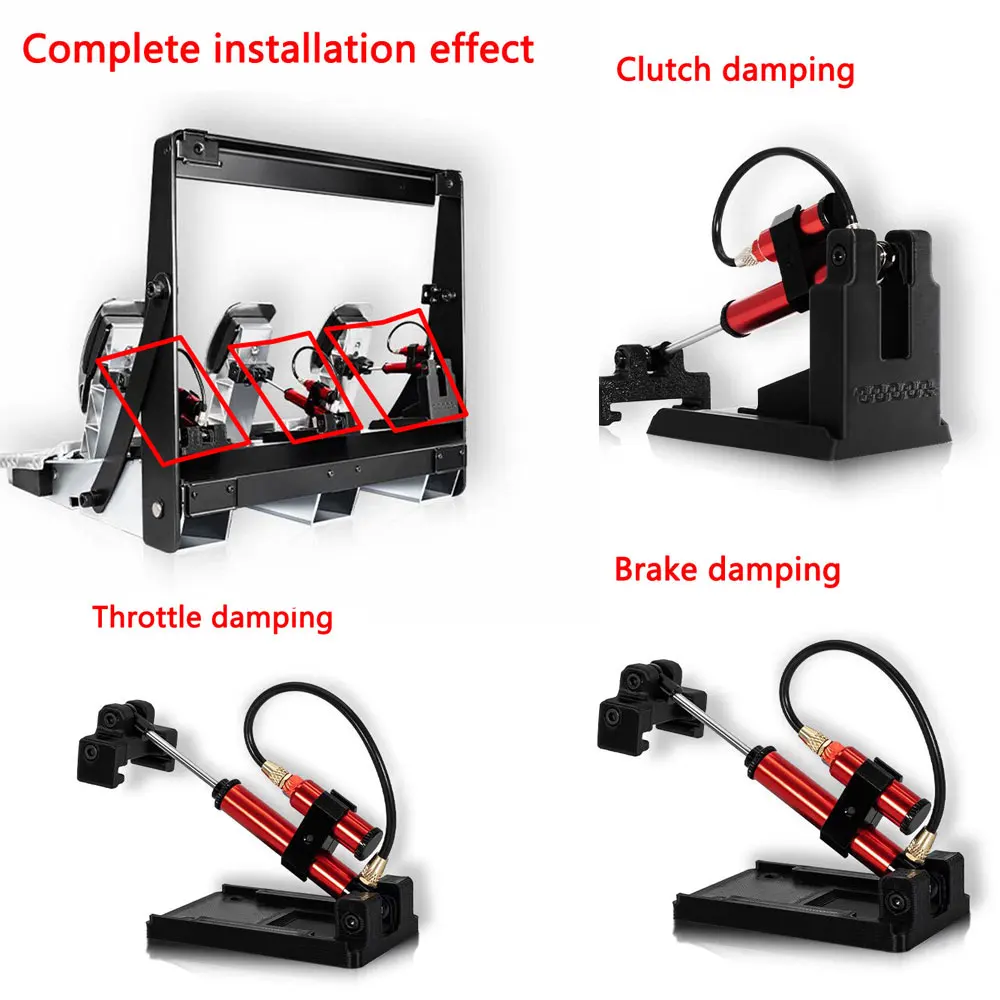 

For Thrustmaster T3PA Pro Pedal Simracing Game Pedal Throttle Brake Damping Pedal Hydraulic Damping Modification Upgrade Kit