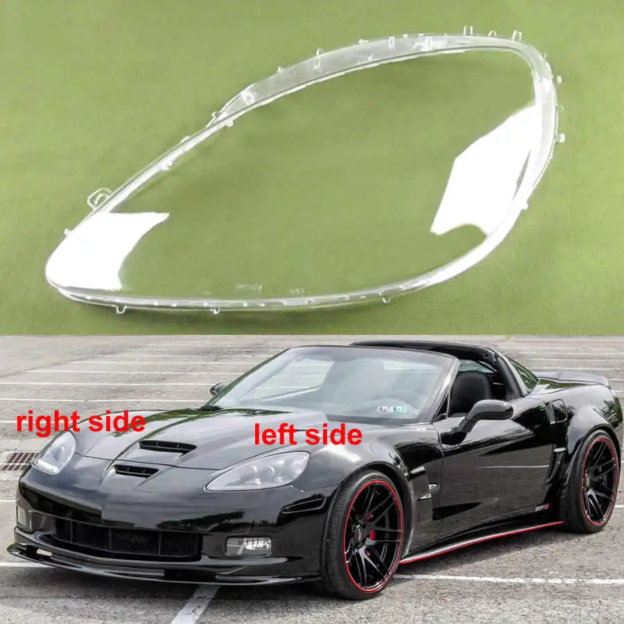 

Прозрачная крышка фары для Chevrolet Corvette C6 Z06, линза из плексигласа, замена оригинального плафона фары