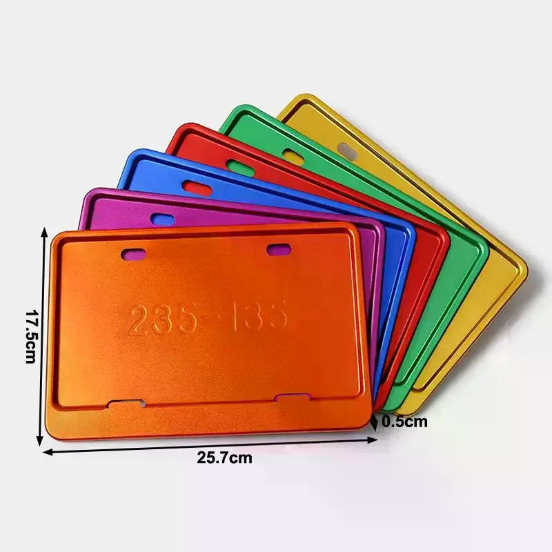 Universele motorfiets kentekenplaatframes aluminium kentekenplaathouder motorfiets retrofit kentekenplaataccessoires