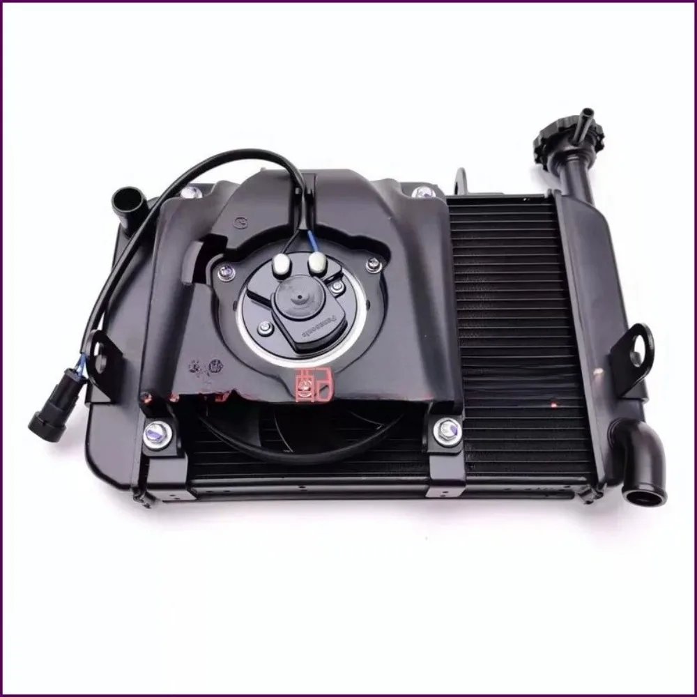 For 250 Water Tank Fan QJ250-29E Qianjiangsai 250mini Engine Water Tank Fan Assembly