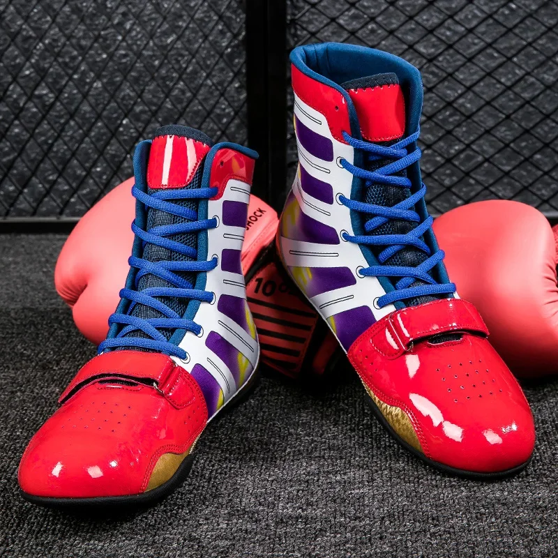 2024 The Latest Models of Wrestling Shoes High Quality Boxing Sneakers Men's Competition Special Fighting Shoes