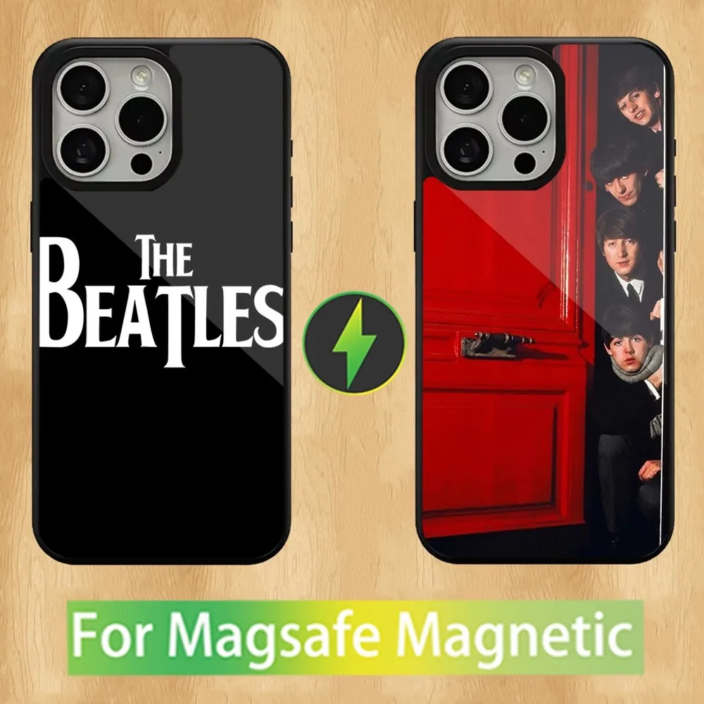 B-Band T-The B-Beatles-ES Phone Case For iPhone 16,15,14,Plus,Pro,Max Magsafe Magnetic Wireless Charging