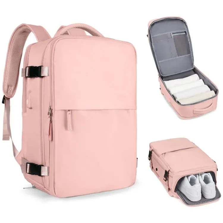 45L Expandable Women Backpacks Luxury Designers 2024 Usb Backpacks 15.6 Inch Business Laptop Backpack Travel Large Capacity