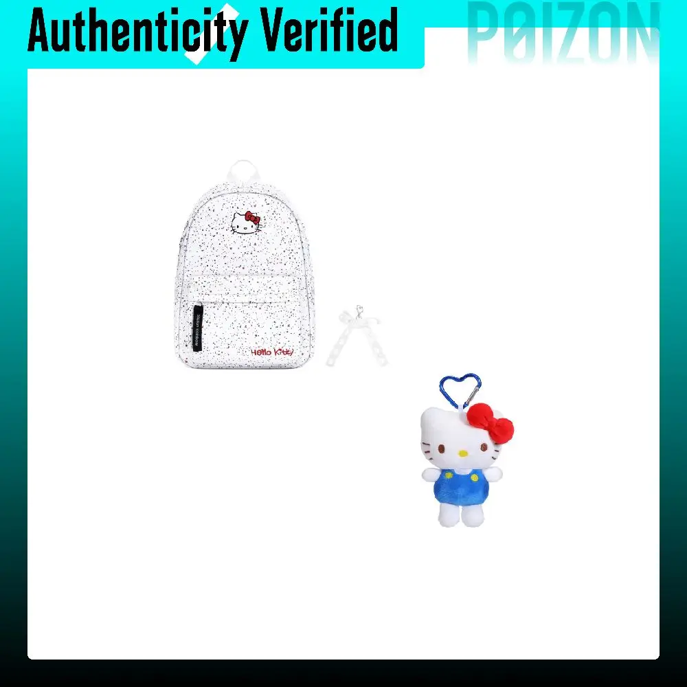 Sanrio Hello Kitty Polyester Backpack Women's White DB96738A