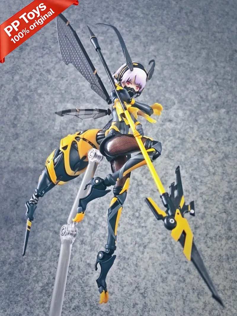 In Stock Snail Shell Hornet Girl Hum Sauce Snow Drop Flower Plan Mobile Machine Girl 1/12 Action Figure Model Toys