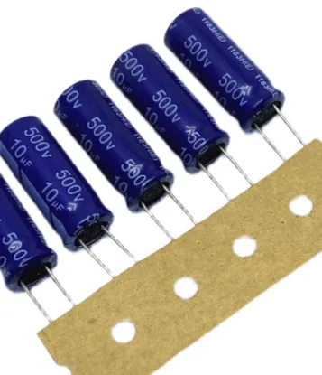 10pcs/20pcs 500V 10uF  500V10UF 10x25mm capacitor 10uF 500V High frequency New Genuine