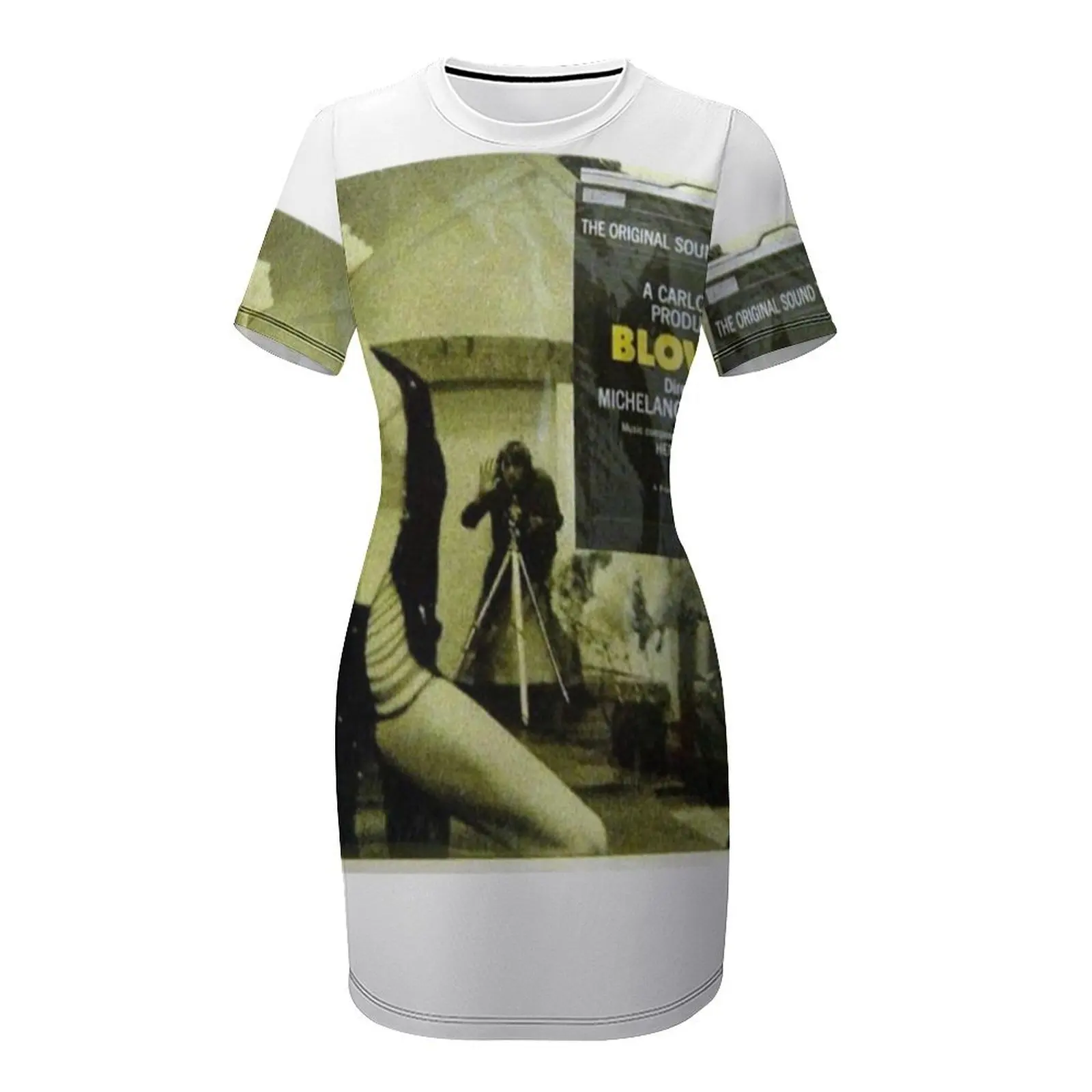 Blow Up, Soundtrack, Mod, anni '60 Abito a maniche corte abito fasciato per donna abito da ballo 2025 Donna lungo