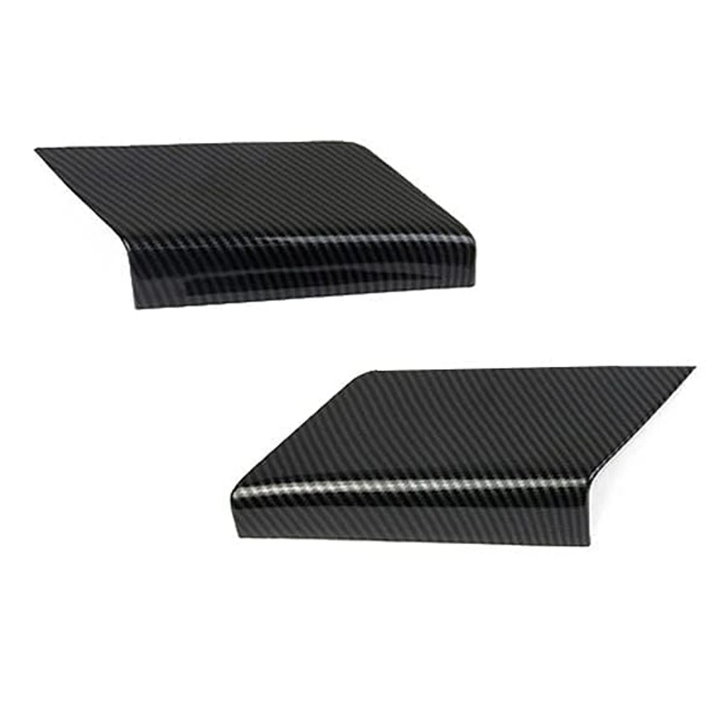 

Углеродное волокно, внутренняя крышка панели передней двери автомобиля, накладка для Ford F150 F-150 2021 2022, внутренняя дверная декоративная рамка автомобиля, крышка