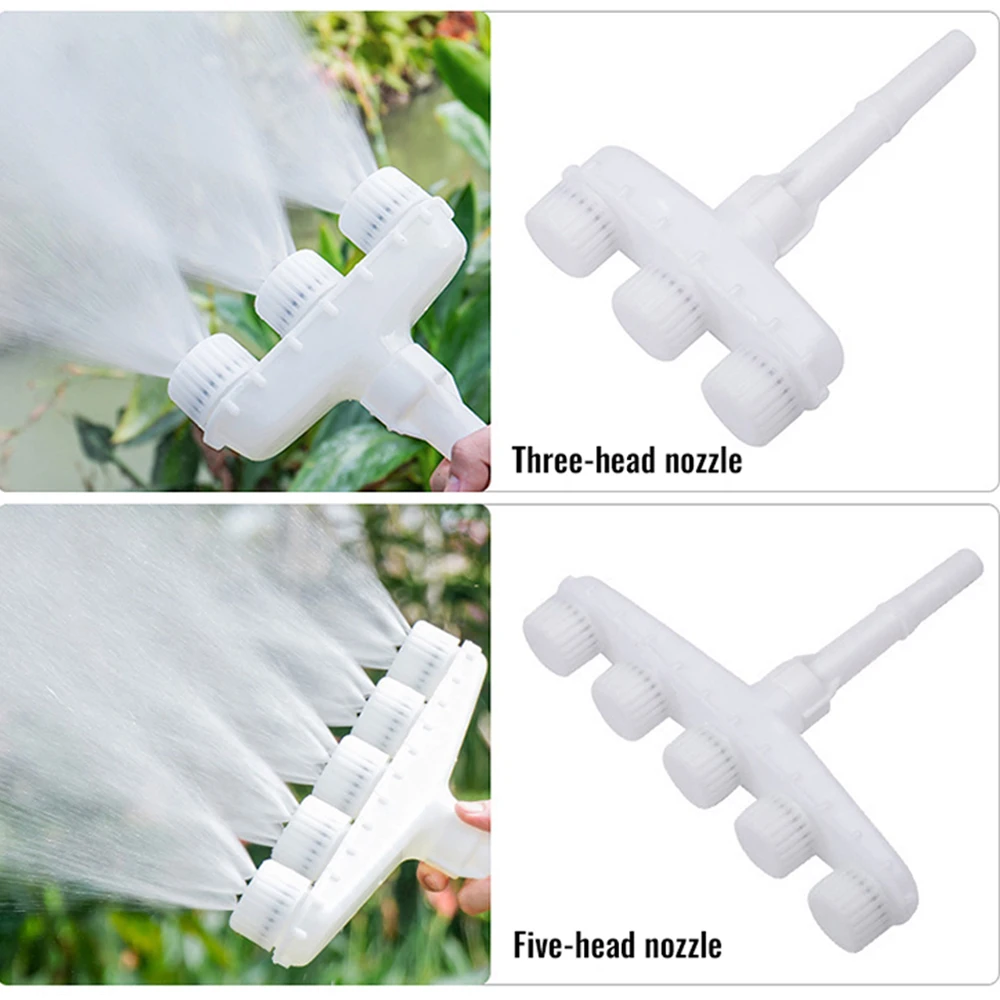 2-in-1 Car Water Gun Atomizer Watering Nozzles Jet Garden Washer Hose Wand Nozzle Sprayer Watering Spray Sprinkler Cleaning Tool