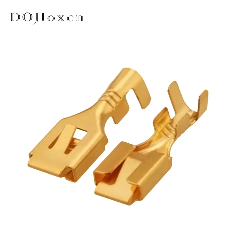 20/50/100/200 Pcs 7.8 MM złącze widełkowe złącze widełkowe sworzeń miedziany męski żeńska końcówka bloku na akumulator samochodowy samochód