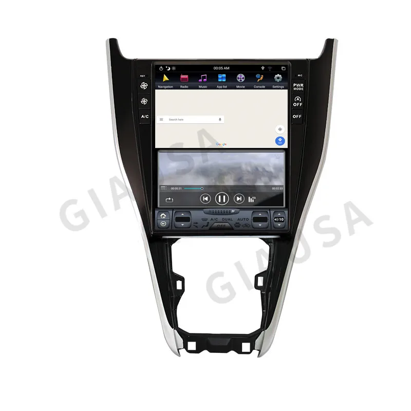 

Tesla Style Android 12 6 Core 4GB Car GPS Navigation For TOYOTA Harrier 2013-2018 Stereo Head Unit Multimedia Player Auto Radio