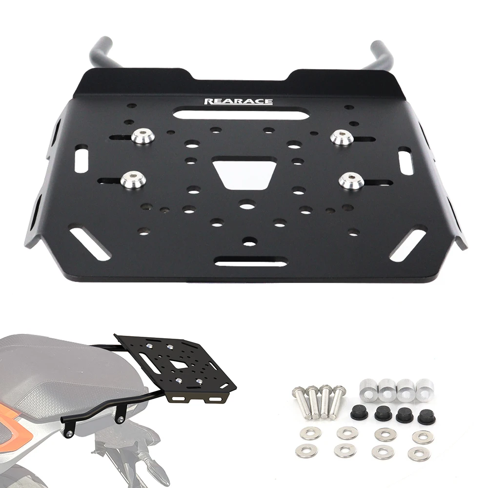 

Fit For KTM Duke 390 2024-2025 Storage Top Case Support Rear Carrier Cargo Tail Bag Holder Motorcycle Rear Luggage Rack Bracket