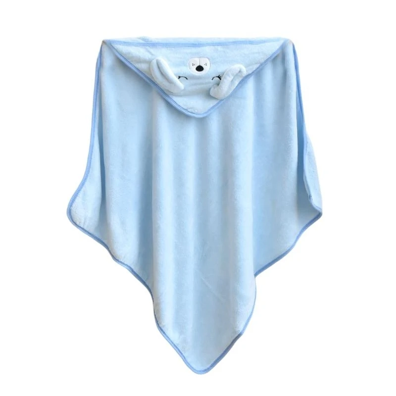 

Baby Hooded Shower Towel Bath Towel Strong Absorbent Quick Drying Soft Bathrobe