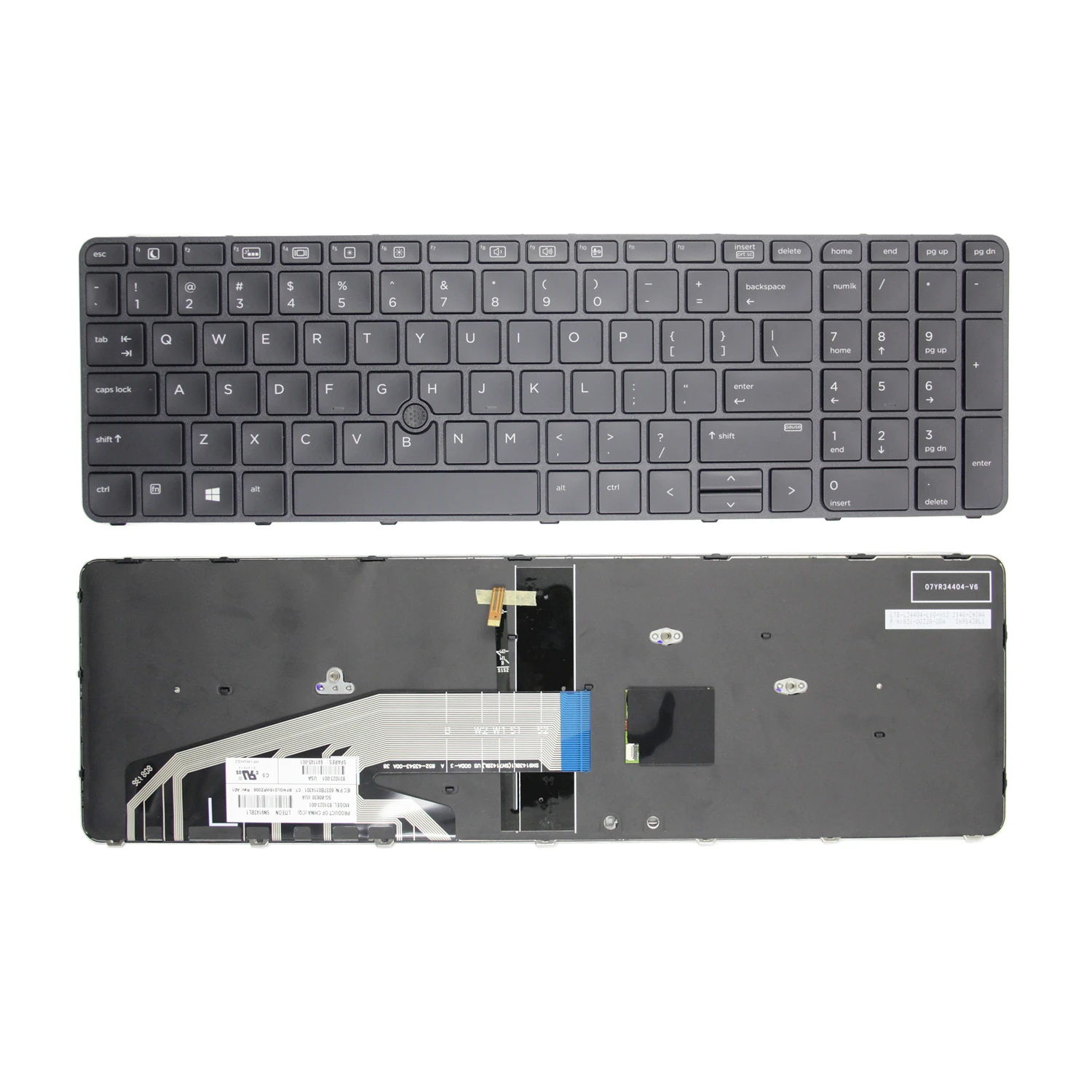 100%New US Original For HP PROBOOK 650 G2 655 G3 655 G2 655 G3 831023-001 841145-001 450 G3 G4 455 G3 G4 470 G3 Keyboard