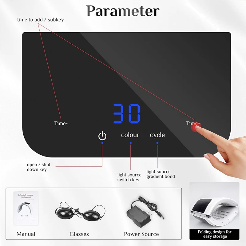 7 色 LED フォトンスキン保湿スプレー保湿フェイス & ボディマスクサロン SPA 家庭用肌の若返りニキビスキンケア