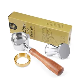 Bezdenny filtr Portafilter 51 mm do profesjonalnego uchwytu filtra DeLonghi EC680/EC685 Akcesoria zamienne do koszyków wprowadzające do porządku solutions prelenciaálál