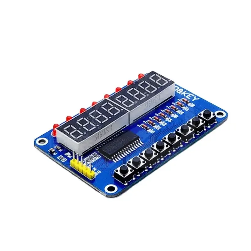 TM1638 Taste/LED-Anzeigemodul (8stellige digitale Röhre\LED\Taste)