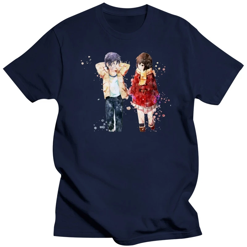 Erased Anime T-Shirt Unisex Cotton Tee Shirt Manga Gift Quality N1326 Birthday Gift Tee Shirt