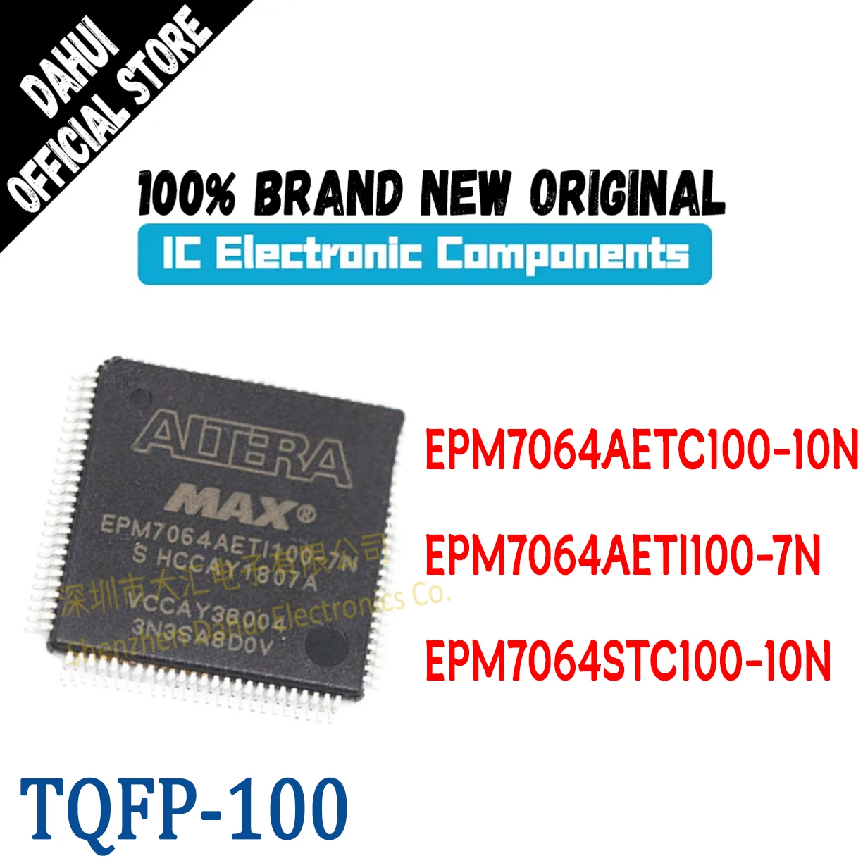 EPM7064AETC100-10N EPM7064AETI100-7N EPM7064STC100-10N TQFP-100 Programmable Gate Array IC Chip New Original