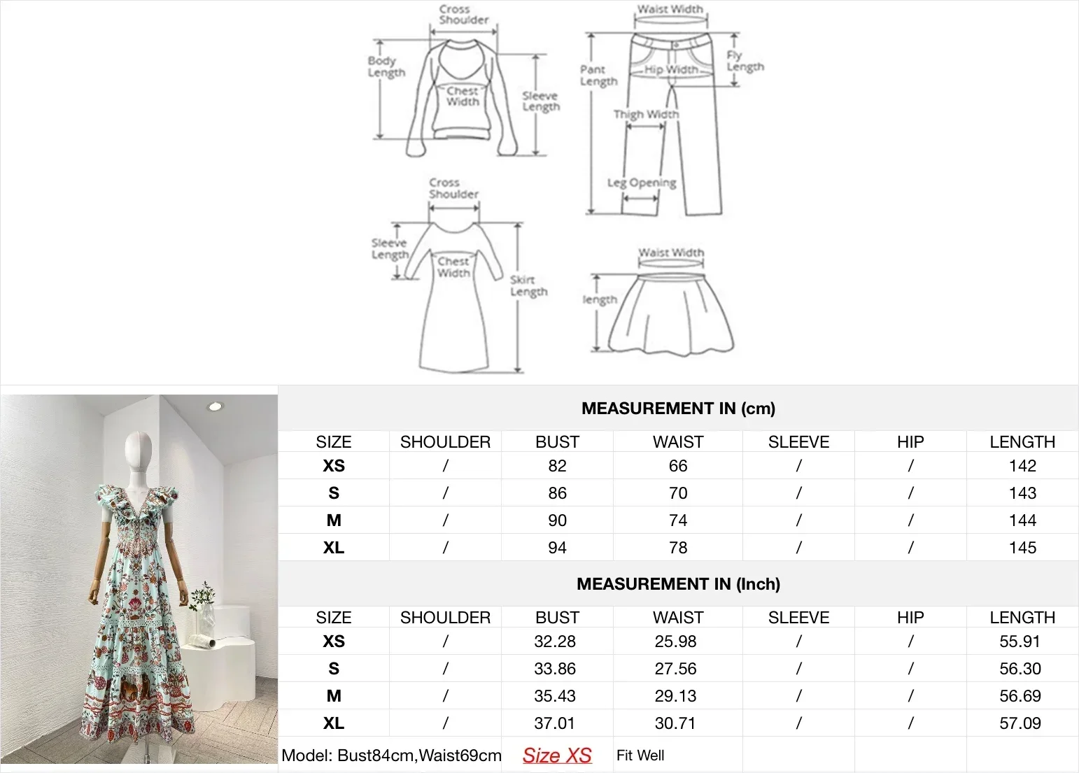 Robes maxi élégantes pour femmes, pur coton, imprimé floral, découpe, froncé, volants, crochet, fleur, creux, haute qualité, nouvelle collection, 2024