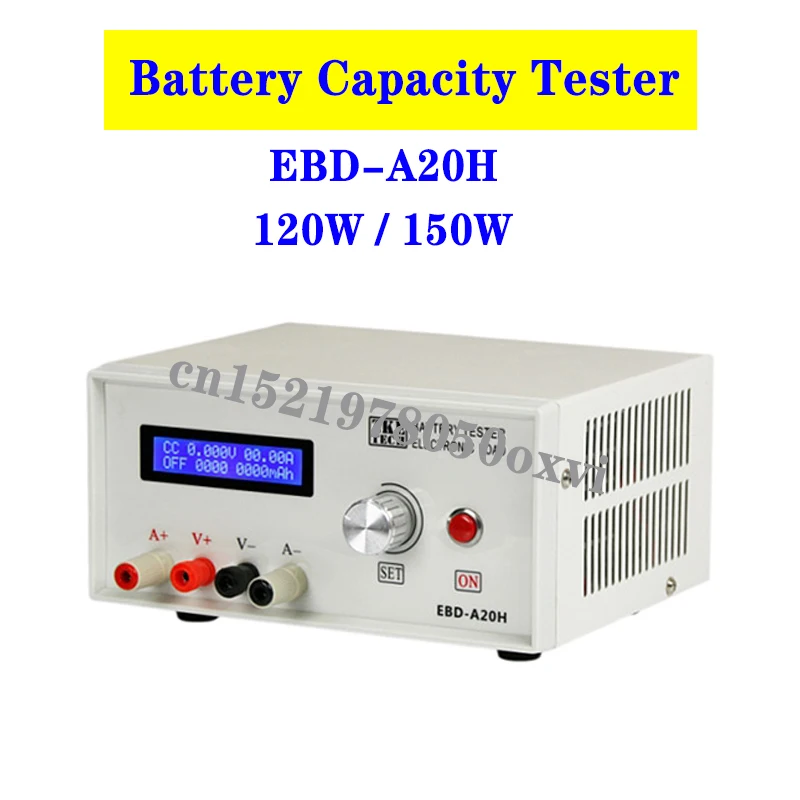 

EBD-A20H Battery Capacity Tester Electronic Load Power Tester Discharge Meter Model Power Battery Discharge AC DC 12V 1A