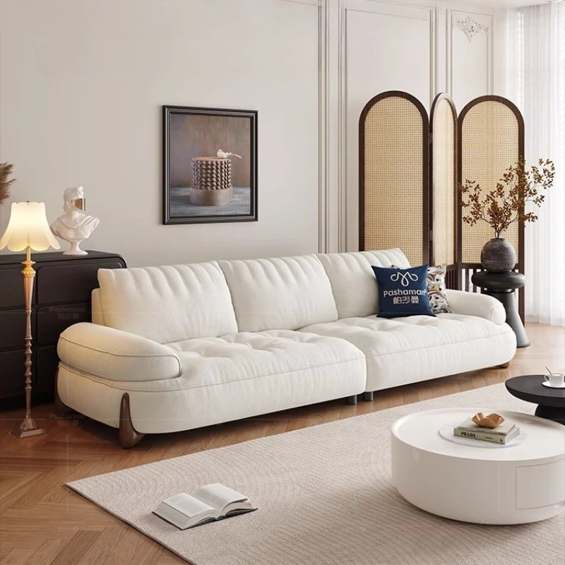 

White Modern Style Sofa Minimalist Nordic Style Love Seat Sofa Lounge Living Room Divani Per Soggiorno Furniture For Home