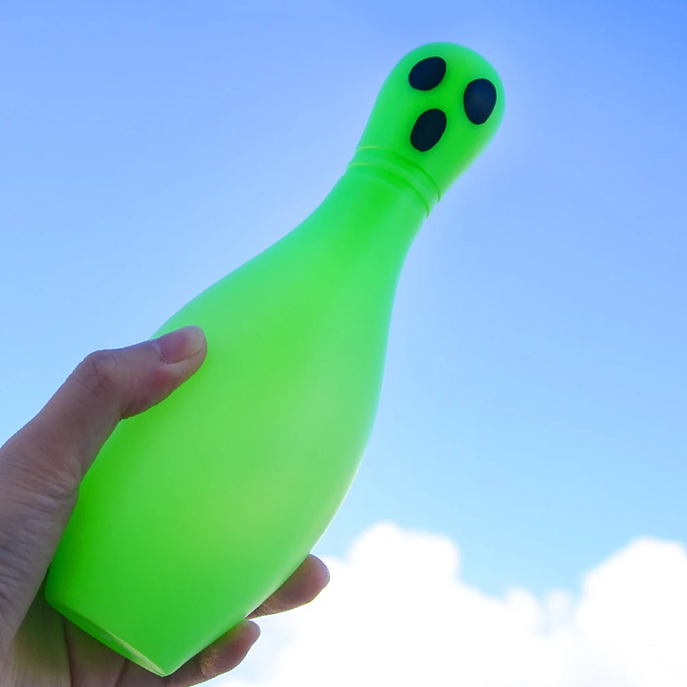 

1 set 1 Glow-In-The-Dark Indoor Set For For Halloween Party Indoor Outdoor Luminous Bowling Balls Party Bowling Set Glow