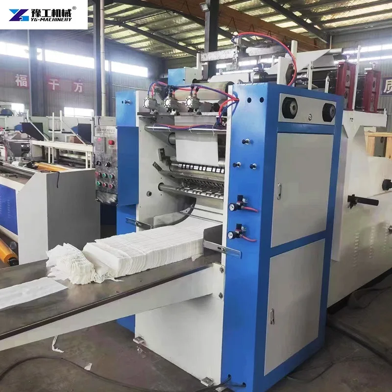 High-quality Fully Automatic Facial Tissue  Tissue Paper  and Hand Towel Manufacturing Machine