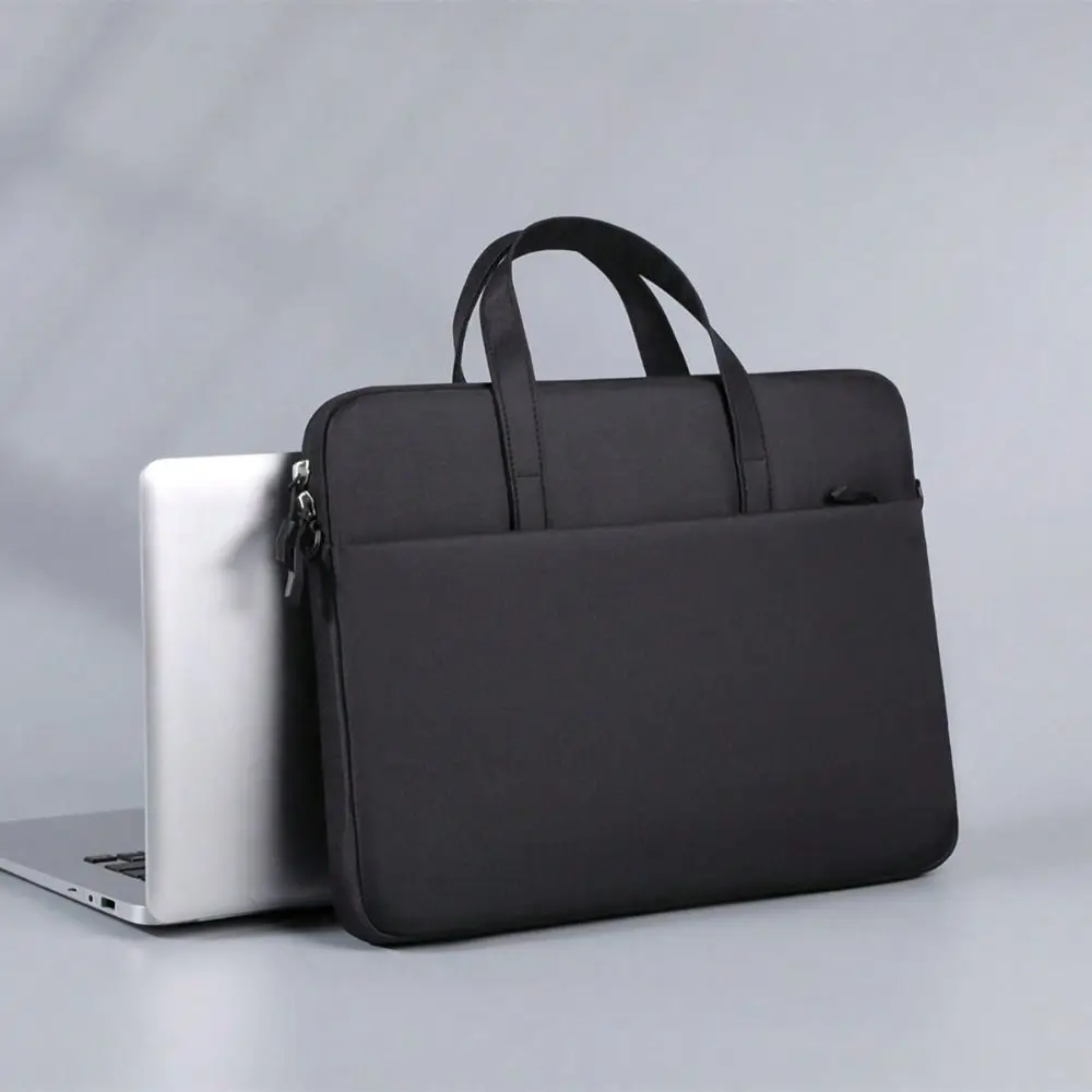 

14inch Business Briefcases Single Shoulder File Folder Bag Laptop Handbag Large Capacity Portable Computer Storage Bag