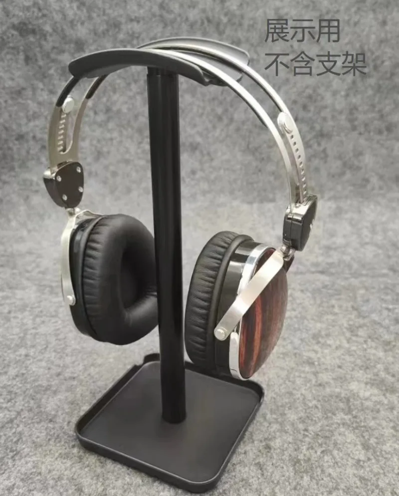 ESMOOTH ES-660 سماعات رأس سلكية عالية الدقة من الخشب الحقيقي لتسجيل الصوت والفيديو، هدية من الغابة