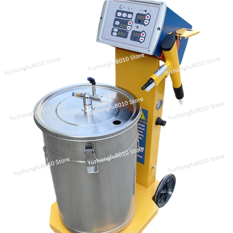 Automatic intelligent keyboard electrostatic powder spray gun reciprocating machine powder material chest coating machine