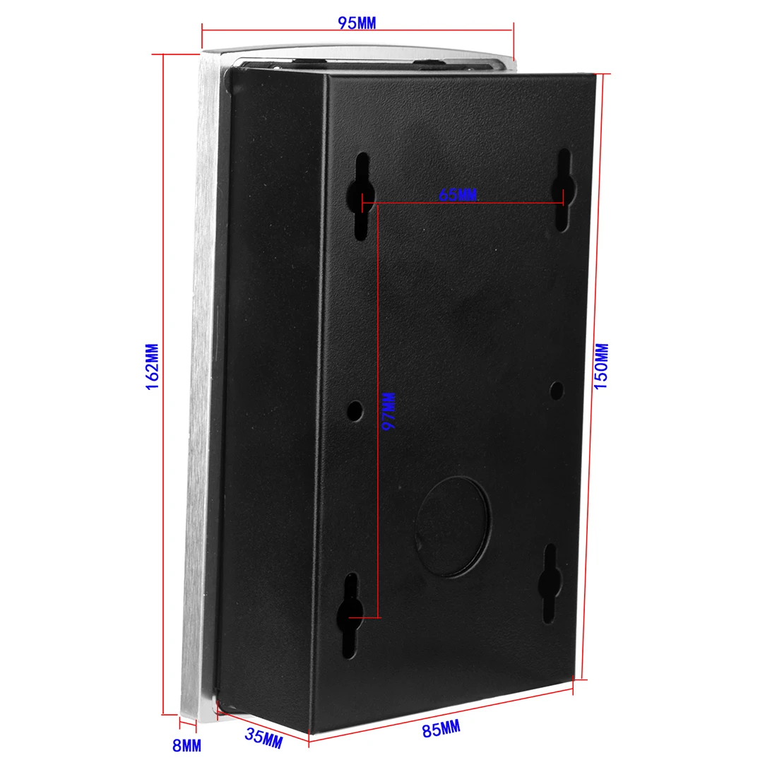 TUYA-visiophone intelligent IP WiFi 7 pouces, système d\'interphone filaire, caméra 1080p, métal intégré, machine externe, déverrouillage par