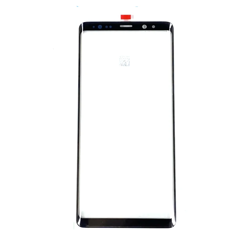 Per Samsung Galaxy Note 8 N950F Note 9 N960F Touch Screen Display LCD lente frontale in vetro esterno Touchscreen adesivo per copertura in vetro