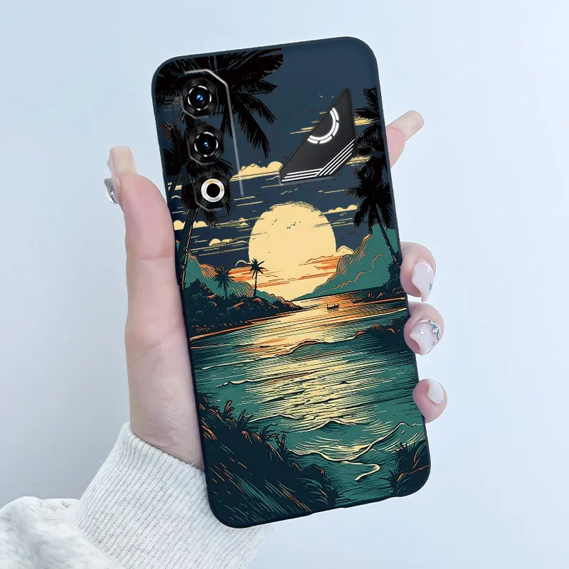 For ZTE nubia Neo 5 Pro Case Cute Love Rabbit Funny Shell Black TPU Silicon Soft Cover For nubia Neo 5 5Pro 5G Protective Casing