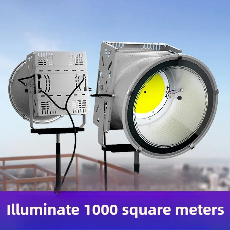 LED Outdoor Construction Site Building Star Tower Hanging Light Square Basketball Court Lighting Cast Light Spotlight