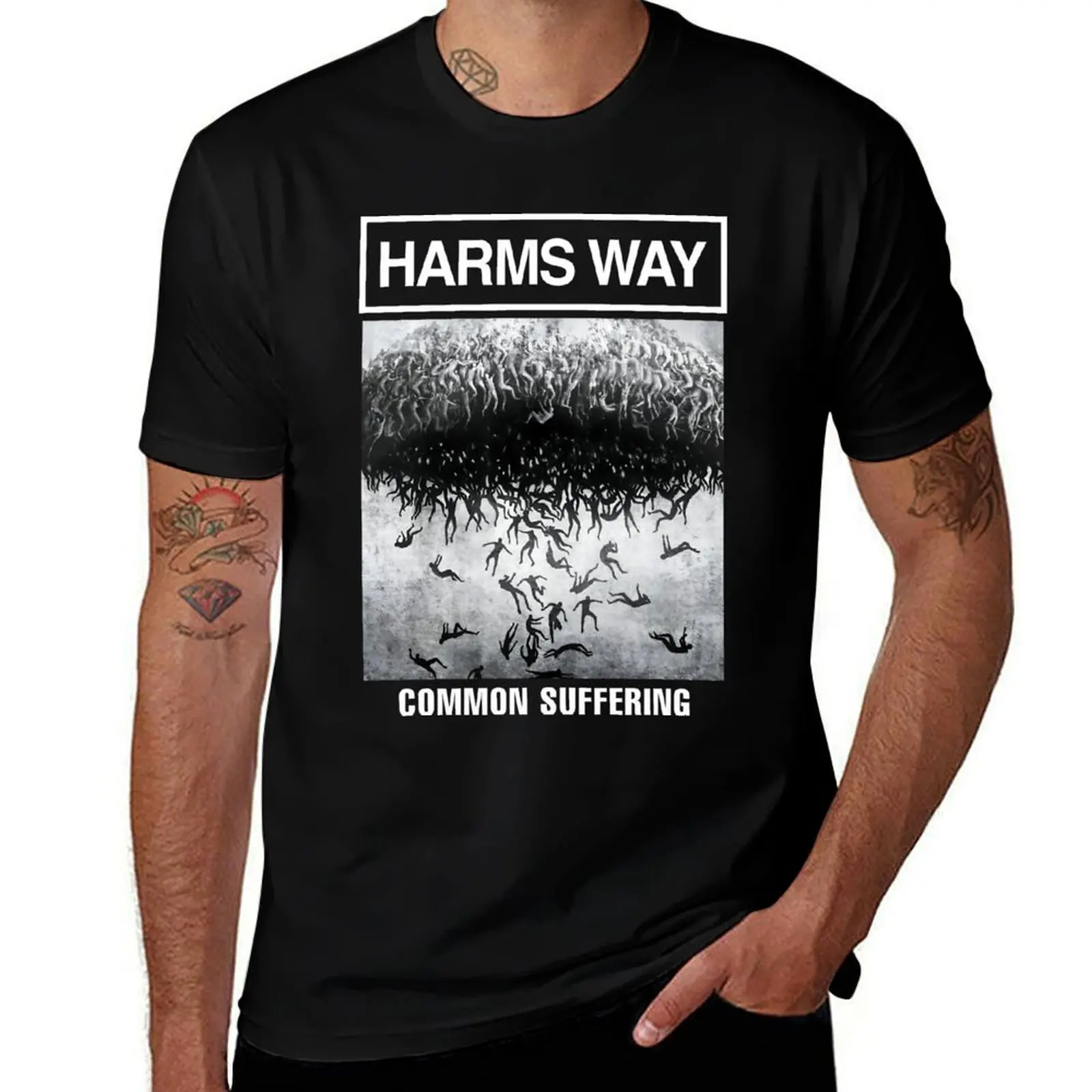 Harms Way Merch Common Suffering T-Shirt Soft Cotton Print T-Shirt