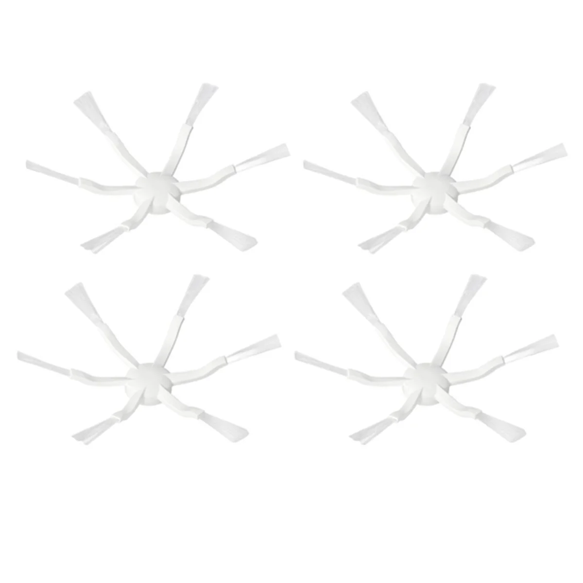 

AT-4 шт. шестиугольная боковая щетка для аксессуаров Xioami Mijia 1C/2C/1T Dreame D9/F9/S10