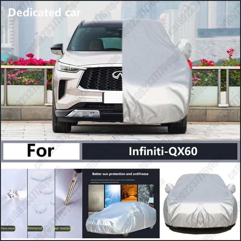 

For Infiniti-QX60 Oxford cloth car cover for sun protection, rain resistance, and all season special car dust cover