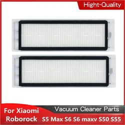 HEPA Filter For Xiaomi Roborock S5 Max S6 S6 maxv S50 S55 Accessories Spare Parts Xiomi Xaiomi Vacuum Cleaner Replacement Kit